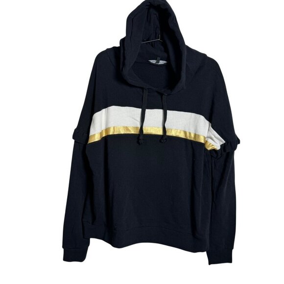 Generation Love Black Hoodie & Sweatpants tracksuit set size small - Picture 2 of 9